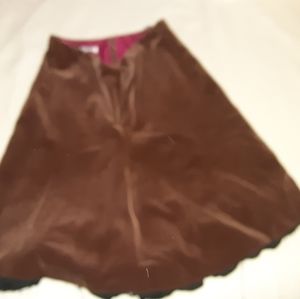 Jill Sander suede skirt